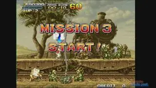 1998 Metal Slug 2 (Arcade) Game Playthrough Video Game