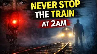 The Haunted Red Signal: A Midnight Encounter on a Deserted North Indian Track | Horror story in.urdu