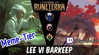 Lee Vi Barkeep: The Barkeep of the Monastery | Legends of Runeterra LoR