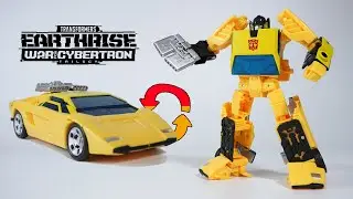 Transformers War for Cybertron: Earthrise Deluxe Sunstreaker (TRANSFORM!)