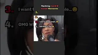 Cardi B iconic moments #ranking #funny #iconic #cardib