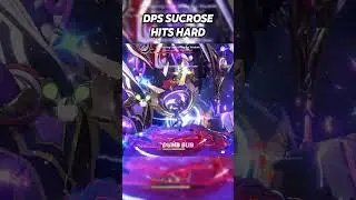 DPS SUCROSE HITS HARD  #genshinimpact