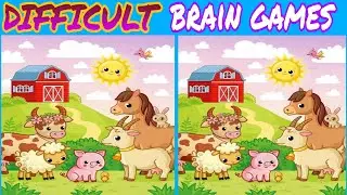 (Jungle) {Spot the difference} and feel smarter [difficult daily brain game] @fafupuzzle