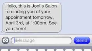 Text Messaging for Salons