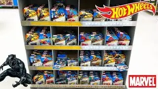 Hot Wheels Black Panther и машинки персонажей Marvel в Walmart