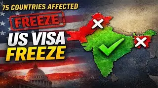 US Freezes Immigrant Visas for 75 Countries 🇺🇸  Debt Crisis, Deportations, DOGE & Why India Is Safe