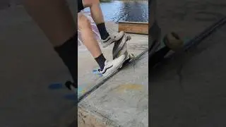 Secret DIY Skate Spot Under a Bridge #skate #skateboard #skateboarding