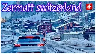 Driving in Switzerland | By Road Zermatt Tasch to Herbriggen #tourist #viralvideo #travel  RAC ￼#211
