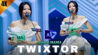 Jennie MAMA 4K TWIXTOR #blackpink #jennie #twixtor #lisa #rose #jisoo 