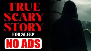 NO ADS 🛑 True Scary Stories for Sleep (4 Hours) | Gentle Rain Sounds | Black Screen