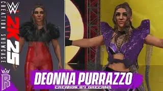 Демонстрация творений WWE 2K25: Деонна Пурраццо #WWE2K25 #DeonnaPurrazzo