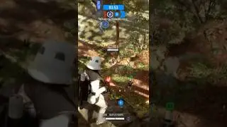 Heavy Stormtrooper vs Rebel Bots#starwars #battlefront2 #battlefront3 #gaming #gameplay #shorts #fyp