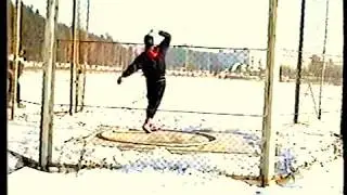 Hammer throw training. 7.0kg and 15kg