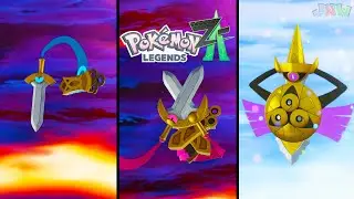 Как найти Хонэджа и превратить его в Даблейда, а затем в Эджислэша в Pokemon Legends Z-A