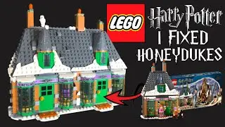 LEGO Harry Potter HONEYDUKES MOD/EXPANSION - Combining 2 Hogsmeade Village Visit Sets (76388)!