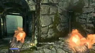 Skyrim- Dark BrotherHood Sanctuary- Destruction Exploit