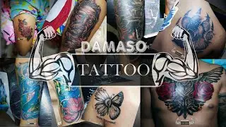 PART 1 | MY TATTOO COMPILATION | DAMASO TATTOO