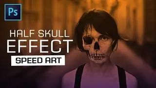 Half Skull Effect | Photoshop Tutorial