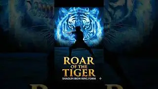 Unleashing the Ferocious Roar of the Tiger: Iron Ring Form #shaolin #martialarts