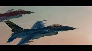 Sky Warriors Fight By F16 with Ocean Beach || Good Fighting || By Osman Gamers