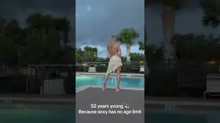 Evening breeze, poolside strut. #fiftyshades #fitover50 #bikini #pool #confidence #fitness