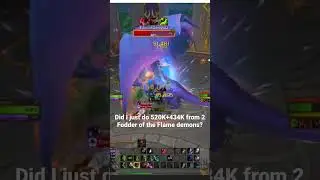 Was that 954K damage? #wow #demonhunter #shadowlands #gameplay #dragonflight #dh