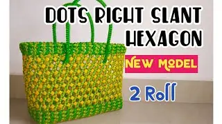 Wire Koodai - Full Tutorial - 2 Roll - Dots Right Slant Hexagon/Arungona Wire Koodai (NEW MODEL)