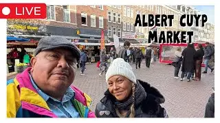 🔴  #LIVE -  Albert Cuyp Street Market | Amsterdam, Netherlands  (10/25/25)