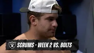 Jakobi Meyers, Dont'e Thornton Jr., Michael Mayer and Isaiah Pola-Mao Scrums | Week 2 vs. Chargers