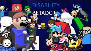 Disability, but everyone sings it![] Friday Night Funkin' but everyone sings it #3