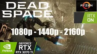 DEAD SPACE REMAKE | RTX 3070 TI | 5800X3D | 1080p - 1440p - 2160p - TAA - DLSS - FSR 2.0