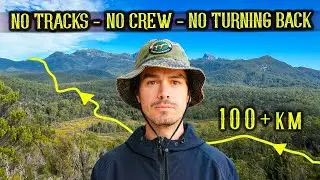 9 Days Alone Crossing Tasmania's South West Wilderness (Full Documentary)