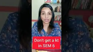 IF YOU GET KT IN 2022 SEM 5 EXAM ? WILL YOU GET FINAL RESULT IN 2023? #shorts