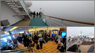 Galveston Cruise Ship Fog Delay (Enchantment of the Seas)