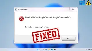 How to Fix AutoIT Error Windows 11/10 | AutoIT Error Windows 10 Fix (2023)
