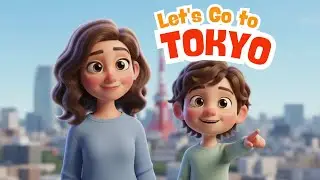 A Family Trip to Tokyo 🇯🇵  Easy English Story for Beginners Slow & Clear