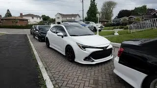 Installing Cusco Front Lip and Side Splitters On A Toyota Corolla Hatch