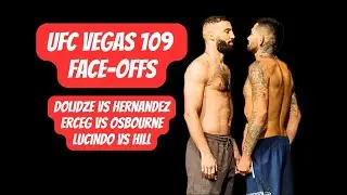 UFC Vegas 109 Final Face-Offs: Dolidze vs Hernandez, Erceg vs Osbourne & Lucindo vs Hill