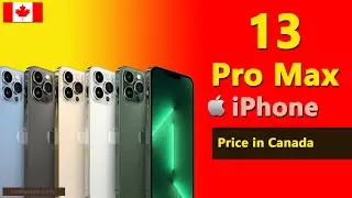 Apple iPhone 13 Pro Max price in Canada