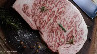 Asando un Wagyu A5 Steak #wagyu #Kobe #steak #grilling #frinds #fyp #chilling