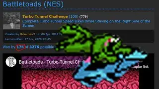 Battletoads -Turbo Tunnel Challenge (Most Absurd) Retroachievement