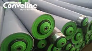 Tapered Conveyor Rollers for Curve Conveyor