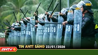 Tin tức an ninh trật tự nóng, thời sự Việt Nam mới nhất 24h sáng 23/1 | ANTV