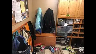 Organize your home, entry way, mud room, closet. Stay organized with kids.