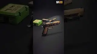 Pistol from the ScarFall 2.0 game, Multiplayer shooting game - Made In India