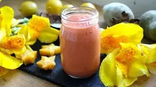 Homemade Tropical Hot Sauce - Easy 1 Minute Recipe