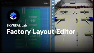 SKYREAL Lab : Factory layout Editor