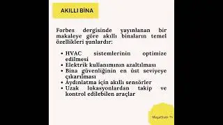 Akıllı Bina Teknolojileri