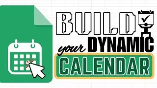 Build your Own Dynamic Calendar in Google Sheets (Date Today)