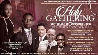 FIGHT| The Upper Room Apostolic Cathedral Headquarters with Apostle Darren Farmer